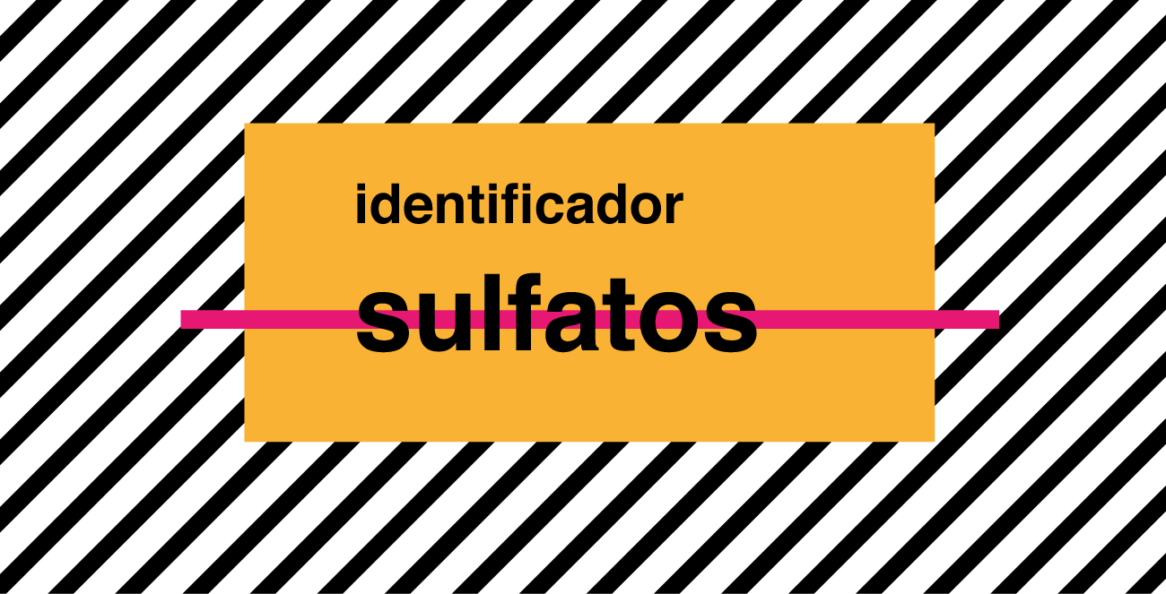 Listado para identificar sulfatos 🧐