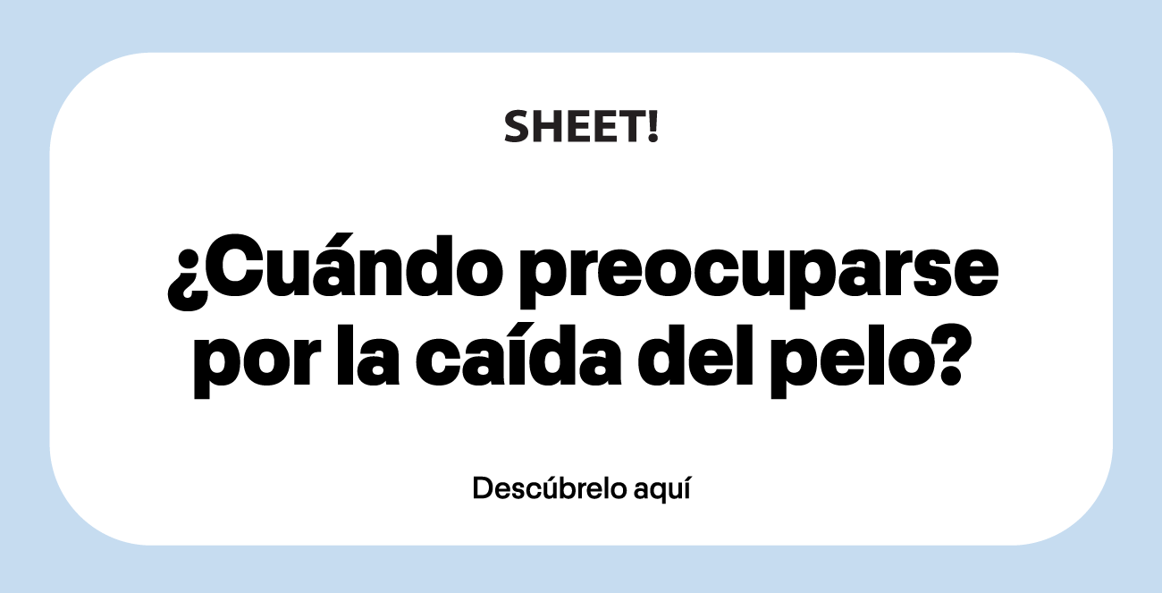 Cuando preocuparse por la caída de cabello