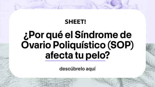 ¿Síndrome de ovario poliquístico y caída del pelo? ¡Sigue estos consejos!